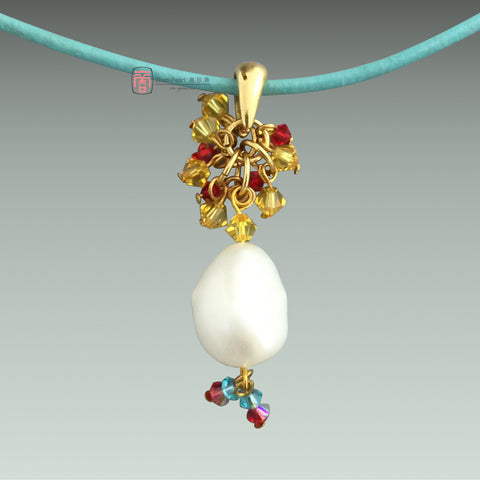 Chic (turquoise/red) 時尚 (土耳其藍/紅)